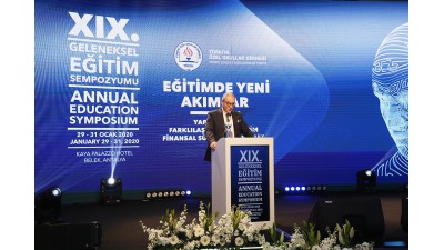 TÜRKİYE ÖZEL OKULLAR DERNEĞİ XIX. GELENEKSEL EĞİTİM SEMPOZYUMU